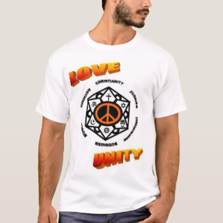 Camiseta AMOR, PAZ, y UNIDAD