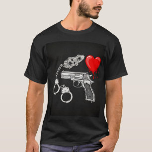 Camiseta amor perdido en el fuego cruzado.