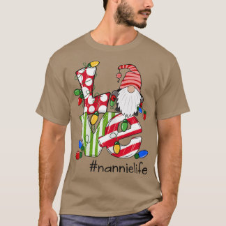 Camiseta Amor personalizado Nannielife Candy Gnome Ch