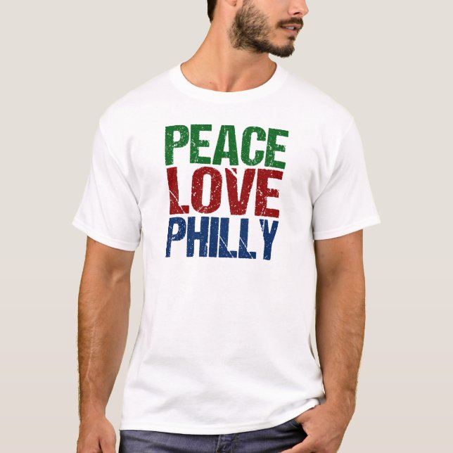 Camiseta Amor Philly de la paz (Anverso)