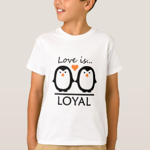 Camiseta Amor pingüino