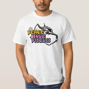 Camiseta Amor Pitbull, BSL anti de la paz