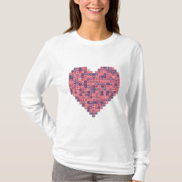 Camiseta Amor Pixelado
