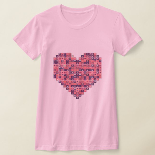 Camiseta Amor Pixelado (Distribución)