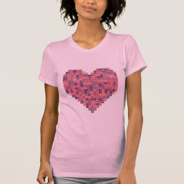 Camiseta Amor Pixelado