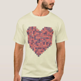 Camiseta Amor Pixelado