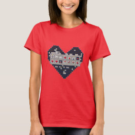 Camiseta Amor Pixelado