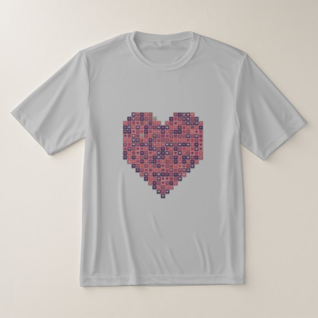 Camiseta Amor Pixelado (Distribución)