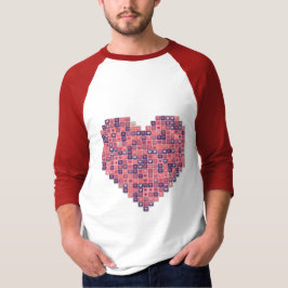 Camiseta Amor Pixelado