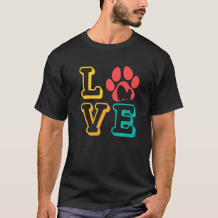 Camiseta Amor Pomerania Paw Pommy Perro Raza Alemana Spitz