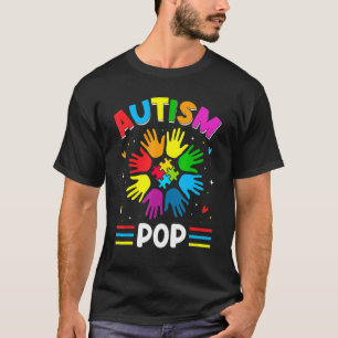 Camiseta Amor Pop Autismo Conciencia de Autismo Familia a J