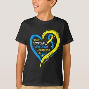Camiseta amor por alguien con síndrome de down