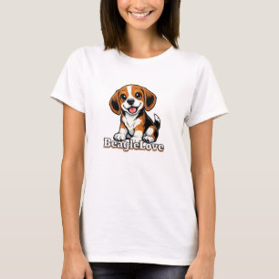 Camiseta Amor por Beagle Amantes de Perros
