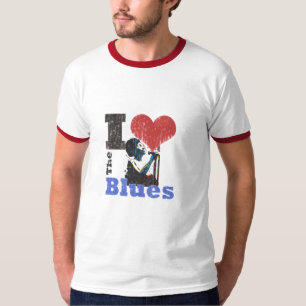 Camiseta amor por blues T-Shirt