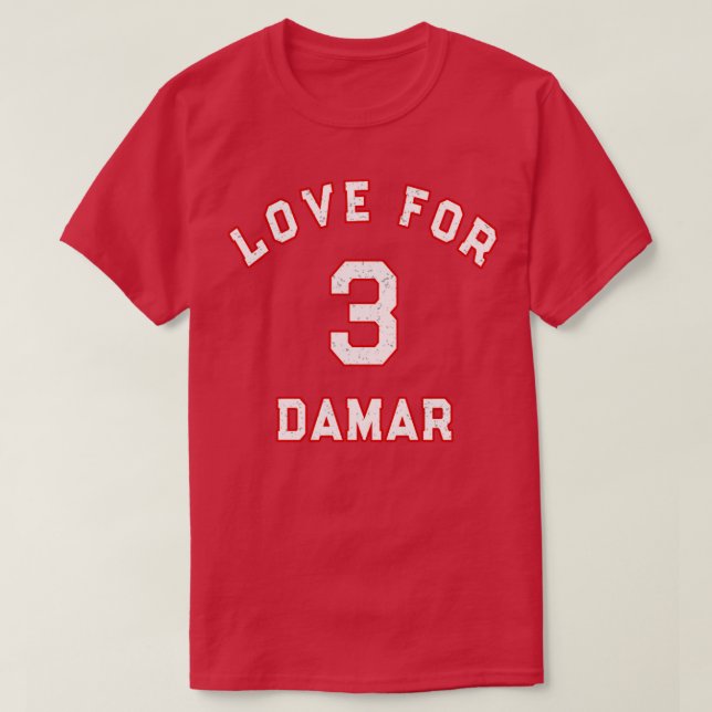 Camiseta Amor Por Damar (Diseño del anverso)