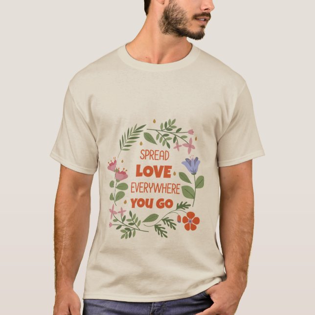 Camiseta Amor por donde vayas (Anverso)