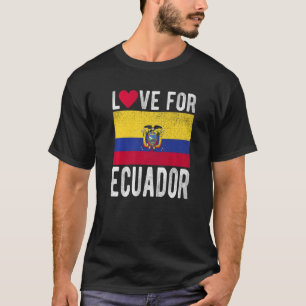 Camiseta Amor por Ecuador Premium