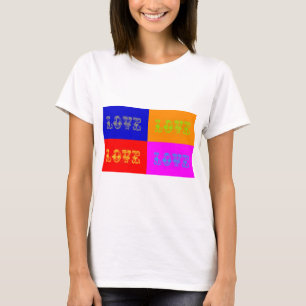 Camiseta Amor por el arte pop