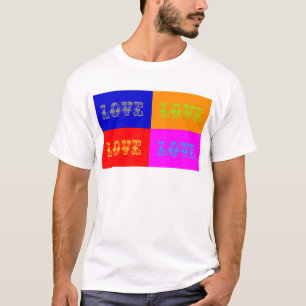 Camiseta Amor por el arte pop