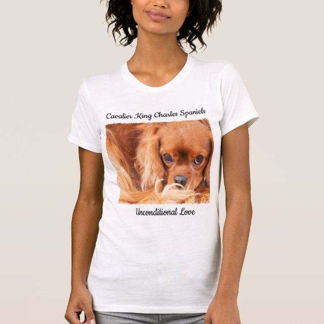 Camiseta Amor por el Cavalier King Charles Spaniel (Anverso)
