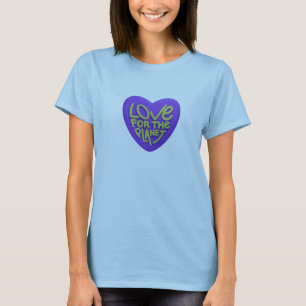 Camiseta Amor por el planeta - Tee de conciencia ecológica