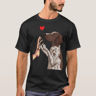 Camiseta Amor por el Pointer Alemán de Pelo Corto Mamá de P