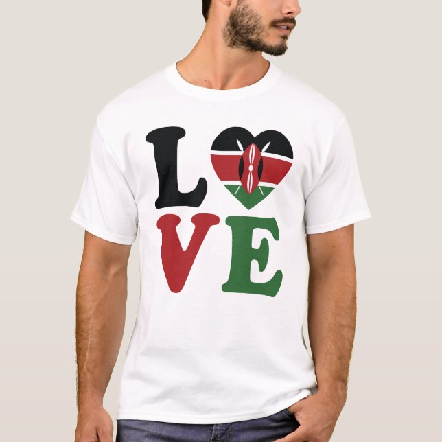 Camiseta Amor por Kenia (Anverso)