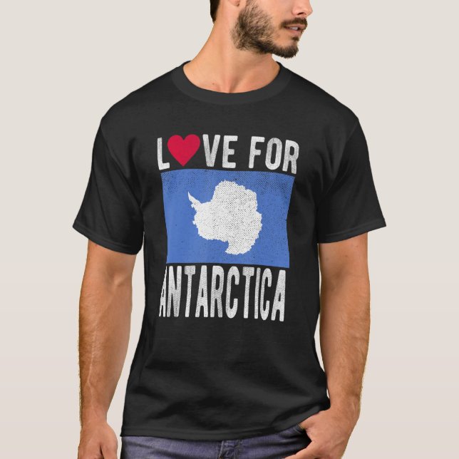 Camiseta Amor por la Antártida (Anverso)