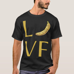 Camiseta Amor por la Banana Amarilla