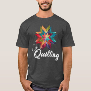Camiseta Amor por la costura de colchas y acolchado Costure