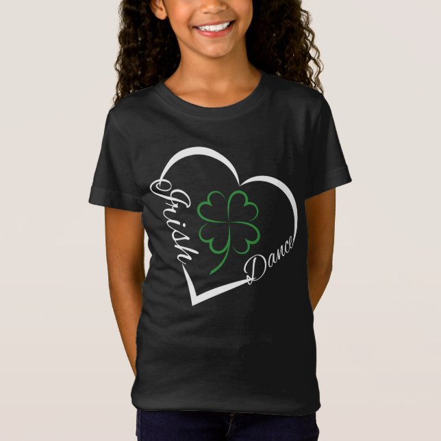 Camiseta Amor por la danza irlandesa (Anverso)