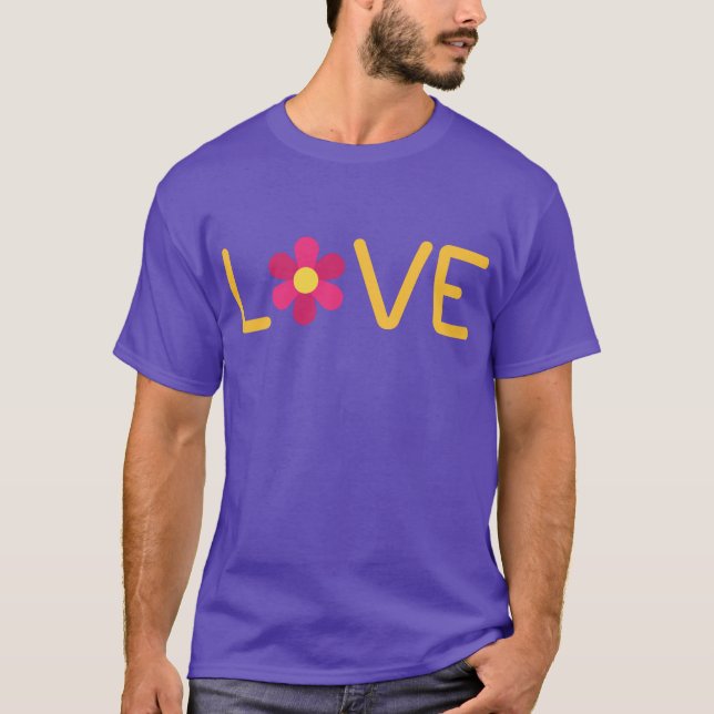 Camiseta Amor por la flor (Anverso)