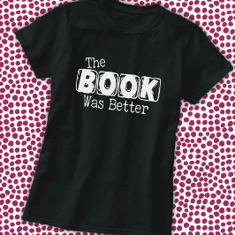 Camiseta Amor por la lectura de libros