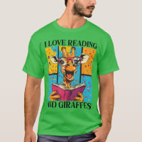Amor Por La Lectura Y Las Jirafas Jirafa Lindo Ley