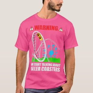 Camiseta Amor por la montaña rusa de vacaciones de la famil