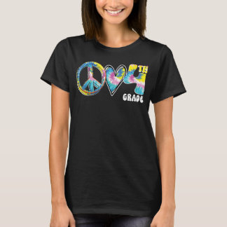 Camiseta Amor Por La Paz De Tiro Y Té De Niño De Cuarto Gra