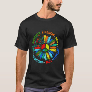 Camiseta Amor por la Paz Igualdad Inclusión Esperanza Diver