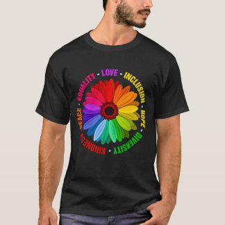 Camiseta Amor por la Paz Igualdad Inclusión Esperanza Diver