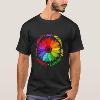 Camiseta Amor por la Paz Igualdad Inclusión Esperanza Diver