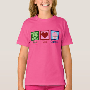 Camiseta Amor por la paz suave pasteles rosados
