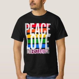 Camiseta Amor por la paz y comprensión