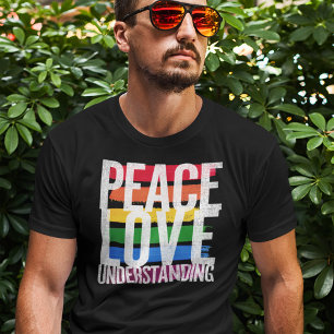 Camiseta Amor por la paz y comprensión