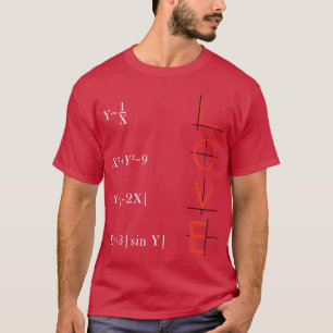 CAMISETA AMOR POR LA SOLUCIÓN FAMILIAR DE MATEMÁTICAS