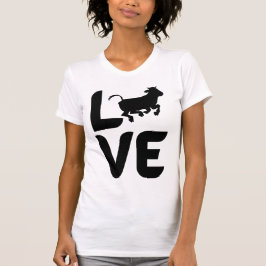 Camiseta Amor por la vaca como una O