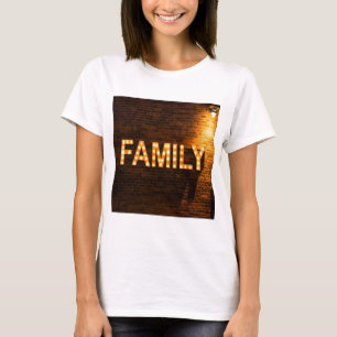 Camiseta Amor por las luces de la familia