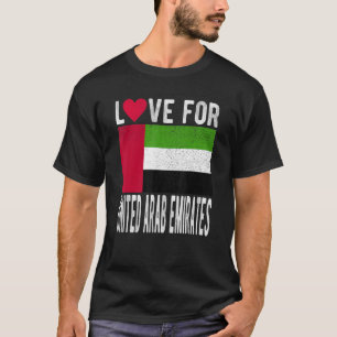 Camiseta Amor por los Emiratos Árabes Unidos