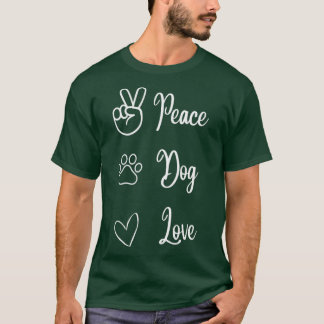 Camiseta Amor por los perros de la paz