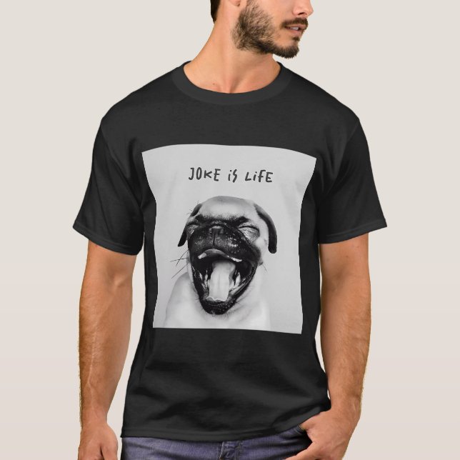 Camiseta Amor por los pug (Anverso)