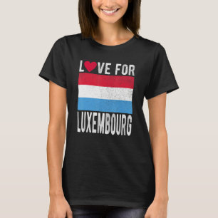 Camiseta Amor por Luxemburgo
