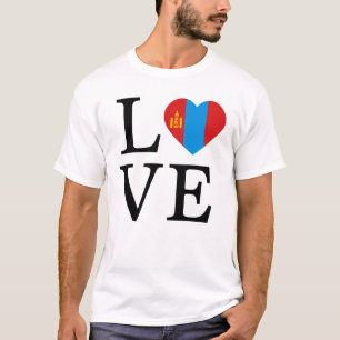 Camiseta Amor por Mongolia